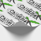 Cadeau Papier à enveloppement de Noël Esprit et Amour (Coin)