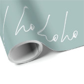 Cadeau Papier à enveloppement de Noël - hoho! (Coin rond)