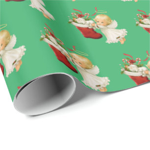 Cadeau Papier à enveloppement de Noël - Petit Ange