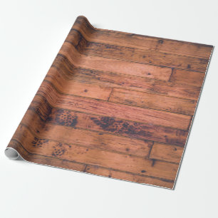 Cadeau Papier à enveloppement de palette en bois