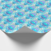 Cadeau Papier à enveloppement de plumes Peacock (Coin)