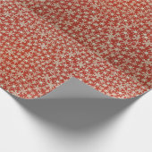 Cadeau Papier à enveloppement des flocons de neige (Coin)