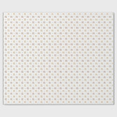 Cadeau Papier à enveloppement doré (Plat)