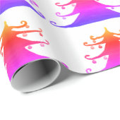 Cadeau Papier à enveloppement du Nouvel An (Coin rond)