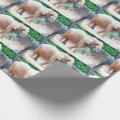 Cadeau Papier à enveloppement éléphant (Coin)