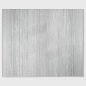 Cadeau Papier à enveloppement en granit gris rayé (Plat)