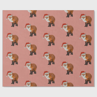 Cadeau Papier à enveloppement FESTIVE FOX