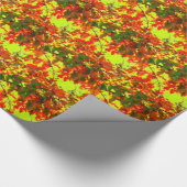 Cadeau Papier à enveloppement 'Feu d'automne' (Coin)