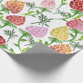Cadeau Papier à enveloppement floral (Coin)