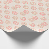 Cadeau Papier à enveloppement floral