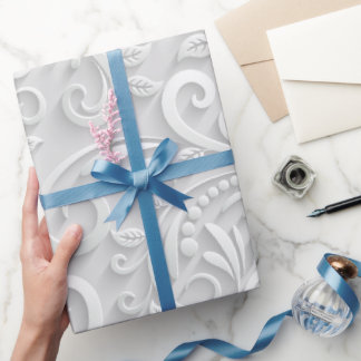 Cadeau Papier à enveloppement floral de 30 pouces * 60 pi