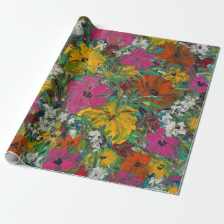 Cadeau Papier à enveloppement floral Lavanya