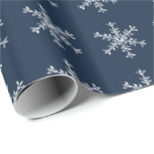 Cadeau Papier à enveloppement glamour de vacances - marin (Coin rond)