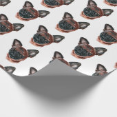 Cadeau Papier à enveloppement Griffon de Bruxelles (Coin)