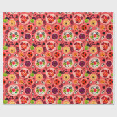 Cadeau Papier à enveloppement Halloween Tea Party (Plat)