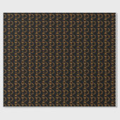 Cadeau Papier à enveloppement initial Celtique P (Plat)