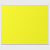 Cadeau Papier à enveloppement jaune (Plat)