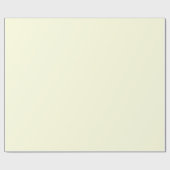 Cadeau Papier à enveloppement jaune clair (Plat)