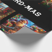 Cadeau Papier à enveloppement Joyeux Beard-Mas (Coin)