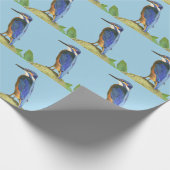 Cadeau Papier à enveloppement Kingfisher (Coin)