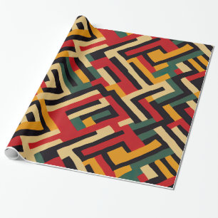 Cadeau Papier à enveloppement Kwanzaa