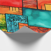 Cadeau Papier à enveloppement Kwanzaa (Coin)