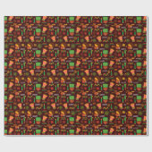 Cadeau Papier à enveloppement Kwanzaa (Plat)