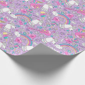 Cadeau Papier à enveloppement Llama Unicorn (Coin)