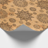 Cadeau Papier à enveloppement Mandala (Coin)