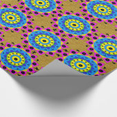 Cadeau Papier à enveloppement Mandala (Coin)