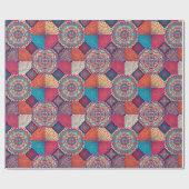Cadeau Papier à enveloppement Mandala (Plat)