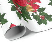 Cadeau Papier à enveloppement Motif de Noël (Coin rond)