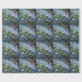 Cadeau Papier à enveloppement Nénuphar Softball (Plat)