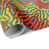 Cadeau Papier à enveloppement numérique (Coin rond)