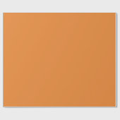 Cadeau Papier à enveloppement orange (Plat)