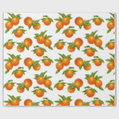 Cadeau Papier à enveloppement orange (Plat)