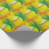Cadeau Papier à enveloppement Palm Tree (Coin)