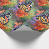 Cadeau Papier à enveloppement papillon (Coin)