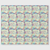 Cadeau Papier à enveloppement papillon (Plat)