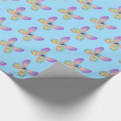 Cadeau Papier à enveloppement papillon (Coin)