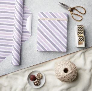 Cadeau Papier à enveloppement Pastel Stripes