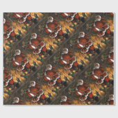 Cadeau Papier à enveloppement Père Noël désembouteillé (Plat)