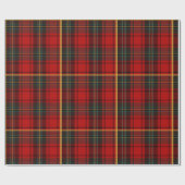 Cadeau Papier à enveloppement Plaid Traditionnel (Plat)