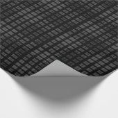 Cadeau Papier à enveloppement plaqué noir (Coin)