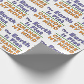 Cadeau Papier à enveloppement plat (Coin)