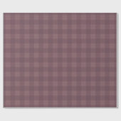 Cadeau Papier à enveloppement Plum Dusty classique (Plat)