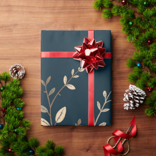 Cadeau Papier à enveloppement Poinsettia