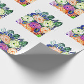 Cadeau Papier à enveloppement polycromatique (Coin)