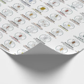 Cadeau Papier à enveloppement pour bébé (Coin)