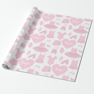 Cadeau Papier à enveloppement pour vêtements de ballet 